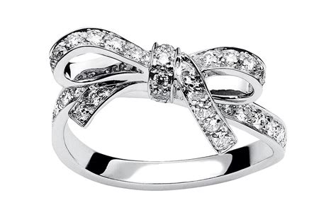 dior bow ring